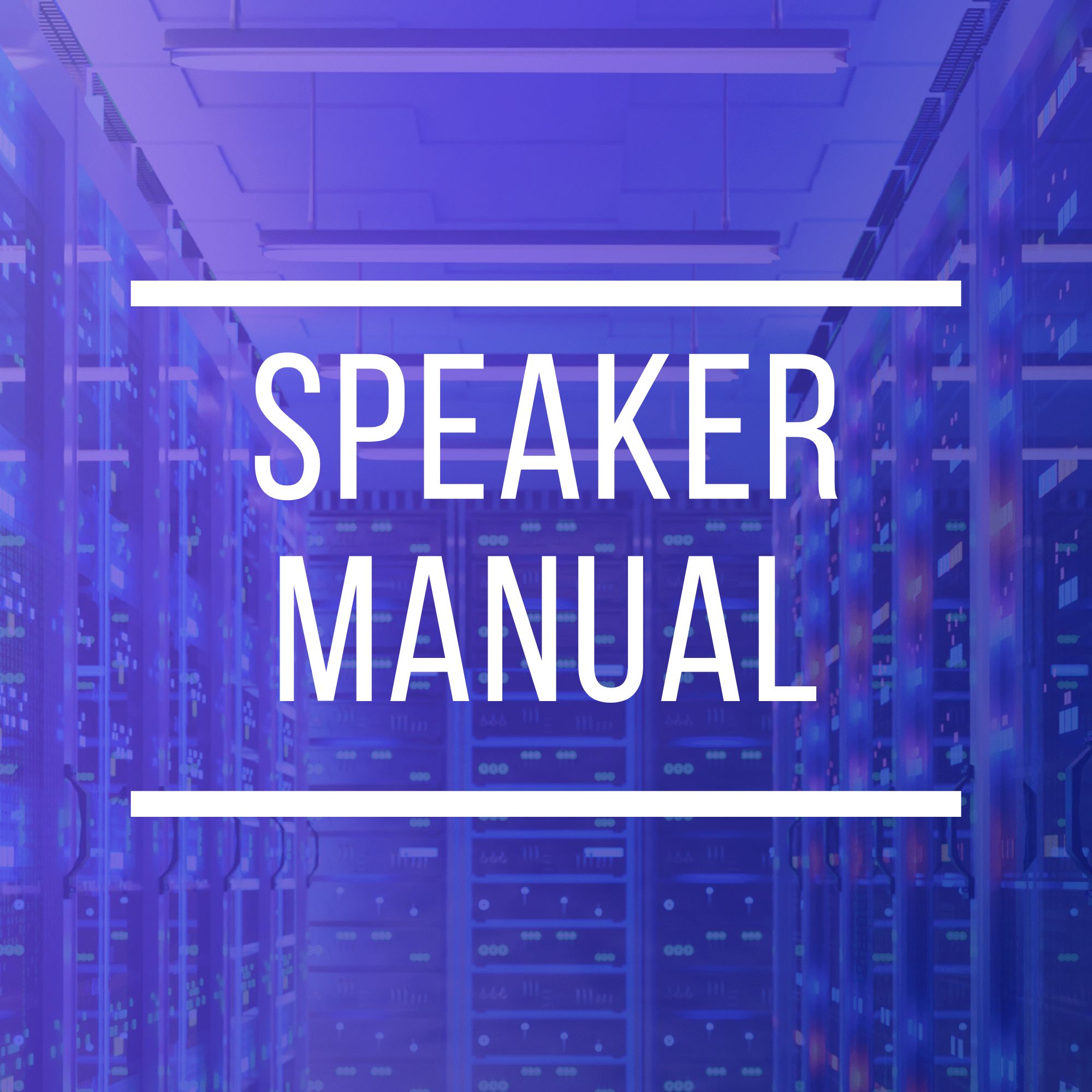 Speaker Manual